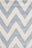 Safavieh Vloerkleed Stella Wol Lichtblauw 91x152 cm