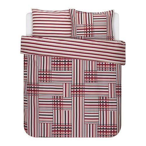 Essenza Evie Dekbedovertrek 240x220 - Red