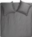 Cinderella Satijn Housse de couette 260 x 220 cm - Gris