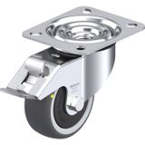 Blickle LE-PATH 80KF-FI-ELS Zwenkwiel met rem Wieldiameter: 80 mm Draagvermogen (max.): 100 kg 1 stuk(s)