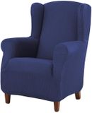 Estoralis Berto Stretch Wing Chair-hoes, stof, blauw