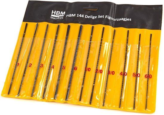 HBM 144 Delige Set Figuurzaagjes