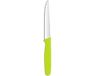 HENDI Tomatenmes – Gekarteld Lemmet – Groen – 214 mm – Comfortabel Handvat