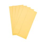 Raylu Paper® - 20 kleine gekleurde enveloppen met kleefsluiting en zonder venster, voor feest, bruiloft, verjaardag of Kerstmis. Kleurrijke enveloppen DL 110 x 220 mm (crème)