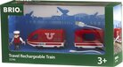 BRIO Travel Rechargeable Red Passenger Train - 33746