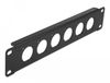 DeLOCK 86501 patch paneel 1U Zwart