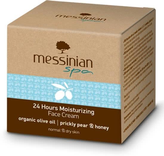 Messinian Spa Moisturizing Face Cream met Retinyl Palmitate droge huid