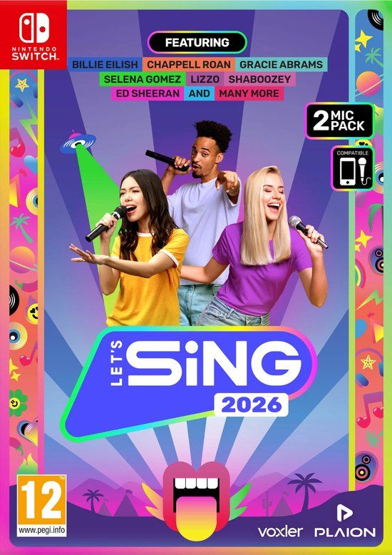 Plaion Let's Sing 2026 - Standard Edition (Nintendo Switch)