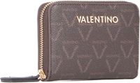 VALENTINO Lady Re Zip Around Wallet Moro/Nero