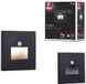Paulmann Edge LED Wandinbouwlamp Zwart Mat