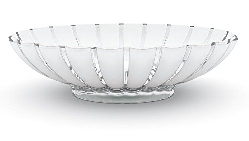 Guzzini Tafelloper / fruitschaal Grace, transparant, 30,5 x 37,5 x 9 cm