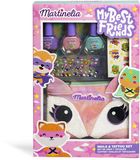 Martinelia Nagelset - Nagelverzorging - Met tas en tatoeages voor kinderen, 1 stuk