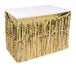 Beistle Pkgd 1-laags FR Metallic Tafelplint (goud) Feestaccessoire (1 stuk) (1/Pkg)