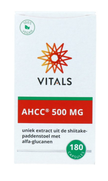 Vitals AHCC 500 mg Capsules