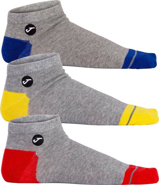 Joma Gark 3PPK Socks, Unisex, Grijs, Sokken, maat: 39-42