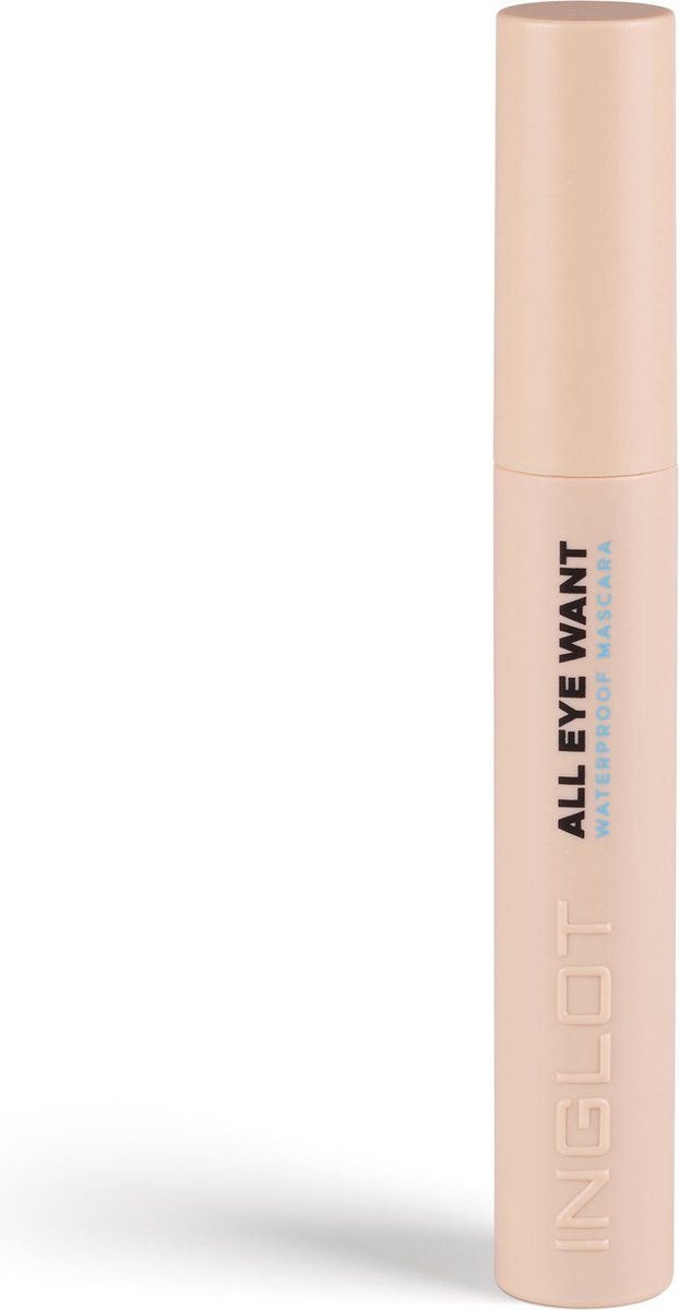 Inglot All Eye Want Mascara Waterproof - Zwart