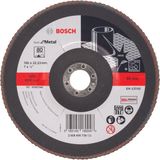 Bosch Disque lamelle 180 x 571, Best for Metal, K80