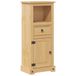 VidaXL Armoire de salle de bain Corona 45x33x110 cm Bois de pin massif