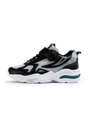 FILA Madron Velcro Kids sneakers, zwart-posy green, 28 EU