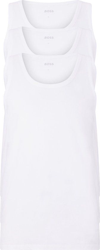 HUGO BOSS Classic Tanktops 3-pack - Men - White - Size L