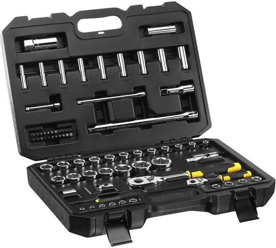 Stanley STMT82831-1 Dopsleutelset 1/4 + 1/2 - 72 delig