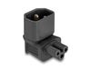 Delock 80471 adaptateur pour câbles IEC 60320 C14 IEC 60320 C5 noir