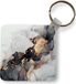 TheKeyMeister Sleutelhanger - Goud - Marmer - Unisex - Uitdeelcadeautjes