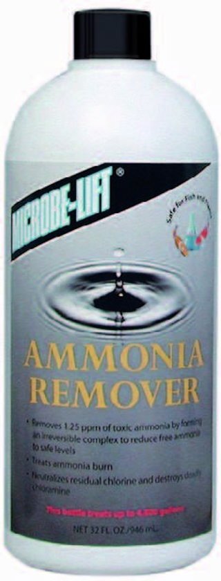 Microbe-Lift Ammonia Remover 1 ltr Uw water is onze zorg