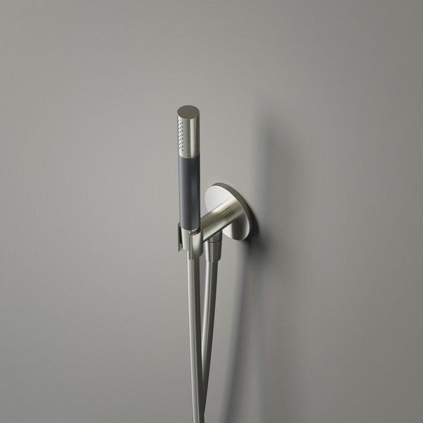 hotbath Cobber handdoucheset inbouw verouderd messing M440AB