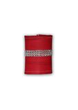 Pour Nath Déco Pour Sasha 272334-04 servetringen, kunstleer, rood, 6 stuks