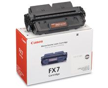 Canon FX-7 Black Toner Cartridge - Original - 4500 Pages
