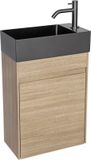Differnz Hura L meuble - gauche/droite - abattable - FSC® - 40 cm - chêne