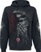 Spiral Forbidden Heren Trui met capuchon - zwart - L