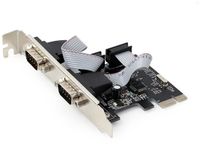 Gembird 2-poorts seriële PCIe insteekkaart