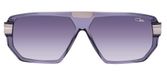 Cazal Lunettes De Soleil Unisexe Gris Géométrique Gris 60mm