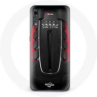 Audi RS Logo rood Maniacase Hoesje voor Huawei P20 Pro