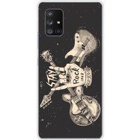 Samsung Galaxy A71 5G Stay rock bedrukt siliconen hoesje