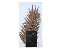 Decoris Spray plastic l0.33b15h42 cm gember 4st