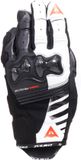 Dainese Reacto Carbon Short Dames Motorhandschoenen - Zwart/wit/rood - L