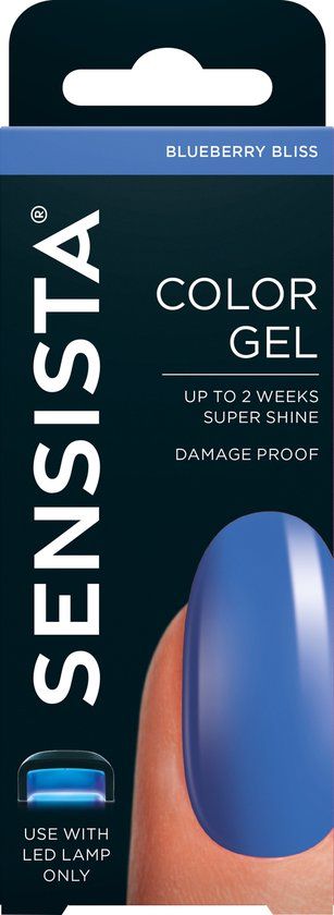 Sensista Color Gel - Blueberry Bliss - Gellak - Blauw - 7.5ML