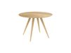 Table ronde 4 personnes en bois clair naturel d105 cm