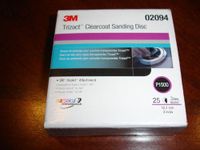 3M 3\" P1500 Trizact Hookit Clear Coat Schuurschijf 471LA
