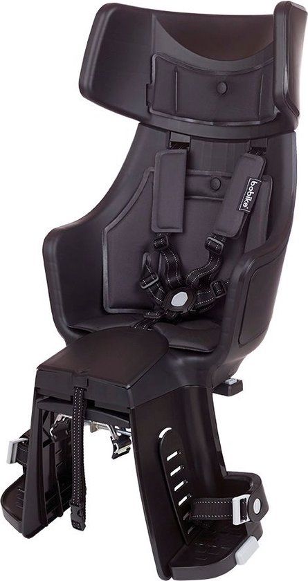 Bobike Exclusive Tour Maxi Plus LED Achter - Urban Black - Achterzitje