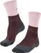 FALKE Dames Wandelsokken TK2 Explore W So wol functioneel materiaal anti-blaar dik 1 paar, Bruin Mahogany 8344, 35-36