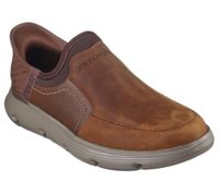 Skechers Garza Dorado Instap Slip-in Heren Sneakers Bruin Maat 42.5