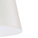 Duolla Lampenkap Cone hoogte 25,5 cm, chintz ecru/wit