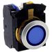 Idec CW4L-M1E10Q4S CW Series Druktoets 24 V 12 mA 1x uit/(aan) Continu Bleu 1 pièce(s)