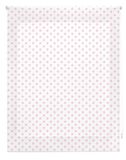 Blindecor Stars rolgordijn, stof, roze, 100 x 250 cm