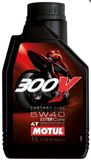 Motul 300V Road Racing 4T Motorolie - 5W40 - 1L