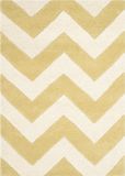 Safavieh Vloerkleed Crosby Wol Handgemaakt Goudkleurig Symmetrisch Patroon 61 x 91 cm